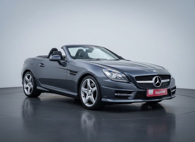 View our Mercedes-Benz Slk 1.8 SLK200 BlueEfficiency AMG Sport Convertible 2dr Petrol G-Tronic+ Euro 5 (s/s) (184 ps)