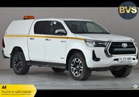 USED 2023 23 TOYOTA HILUX 2.4 D-4D Invincible Pickup Double Cab 4dr Diesel Auto 4WD Euro 6 (s/s) (150 ps) AIRCON,CRUISE,TRUCKMAN TOP,DAB,EU6,