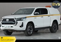 USED 2023 23 TOYOTA HILUX 2.4 D-4D Invincible Pickup Double Cab 4dr Diesel Auto 4WD Euro 6 (s/s) (150 ps) AIRCON,CRUISE,TRUCKMAN TOP,DAB,EU6,