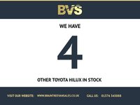 USED 2023 23 TOYOTA HILUX 2.4 D-4D Invincible Pickup Double Cab 4dr Diesel Auto 4WD Euro 6 (s/s) (150 ps) AIRCON,CRUISE,TRUCKMAN TOP,DAB,EU6,