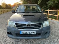 USED 2011 61 TOYOTA HILUX 2.5 D-4D HL2 Pickup 2dr Diesel Manual 4WD Euro 5 (144 ps) BEST VALUE VANS & TRUCKS IN THE UK
