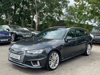 USED 2019 19 AUDI A4 AVANT 2.0 TDI 40 S line Estate 5dr Diesel S Tronic Euro 6 (s/s) (190 ps) 