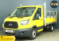 USED 2018 18 FORD TRANSIT 350 MWB DRW 2.0 TDCI 105PS DROPSIDE TRUCK BEST VALUE VANS AND TRUCKS IN UK