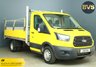 USED 2018 18 FORD TRANSIT 350 MWB DRW 2.0 TDCI 105PS DROPSIDE TRUCK BEST VALUE VANS AND TRUCKS IN UK