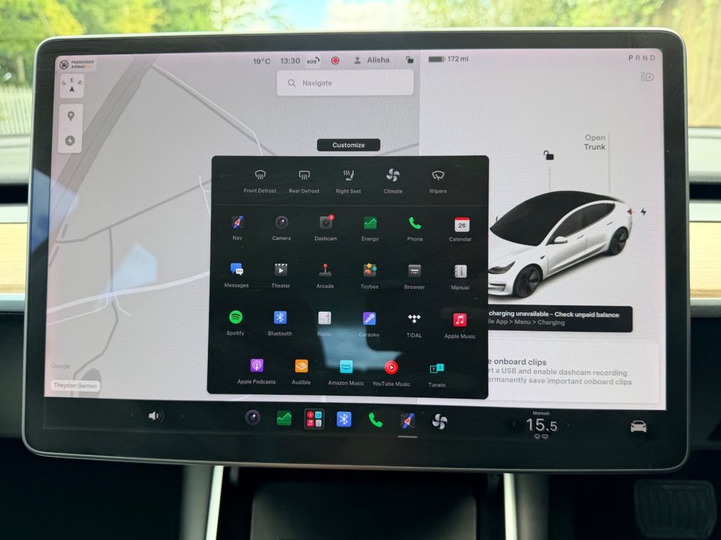 USED 2020 20 TESLA Model 3 Standard Range Plus Saloon 4dr Electric Auto RWD (241 bhp) 1 Owner|Adaptive Cruise|Sun Roof|360 View Reversing Camera|