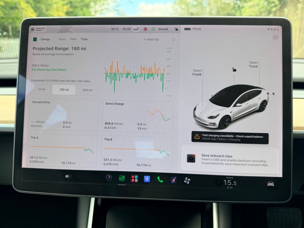 USED 2020 20 TESLA Model 3 Standard Range Plus Saloon 4dr Electric Auto RWD (241 bhp) 1 Owner|Adaptive Cruise|Sun Roof|360 View Reversing Camera|