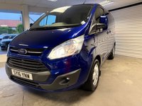 USED 2016 16 FORD TRANSIT CUSTOM 2.2 TDCi 290 Limited Panel Van 5dr Diesel Manual L1 H1 (186 g/km, 123 bhp) 