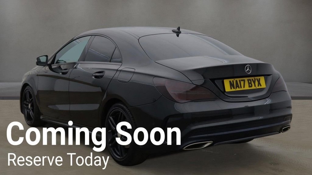 USED 2017 17 MERCEDES-BENZ CLA 2.1 CLA220d AMG Line Coupe 4dr Diesel 7G-DCT Euro 6 (s/s) (177 ps) 2 KEYS / PAN ROOF