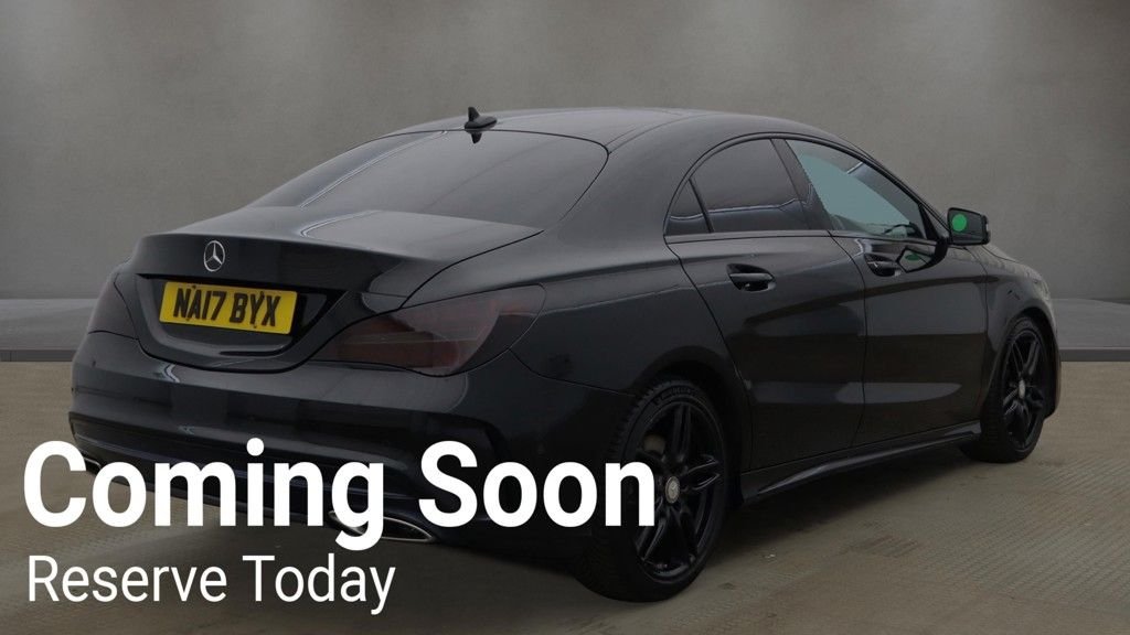 USED 2017 17 MERCEDES-BENZ CLA 2.1 CLA220d AMG Line Coupe 4dr Diesel 7G-DCT Euro 6 (s/s) (177 ps) 2 KEYS / PAN ROOF
