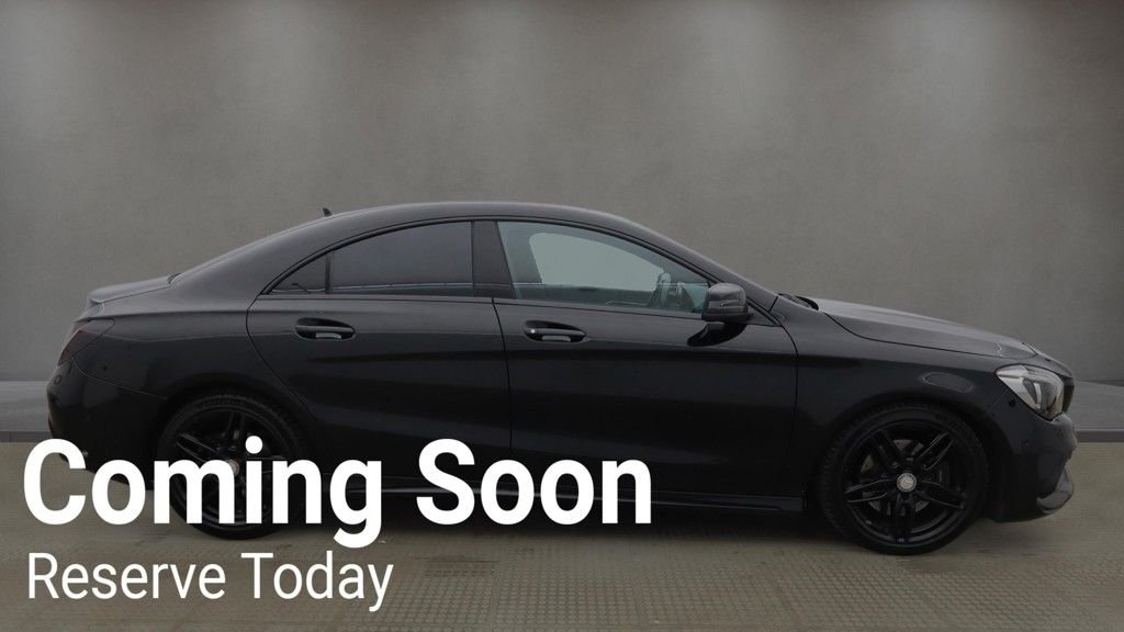 USED 2017 17 MERCEDES-BENZ CLA 2.1 CLA220d AMG Line Coupe 4dr Diesel 7G-DCT Euro 6 (s/s) (177 ps) 2 KEYS / PAN ROOF