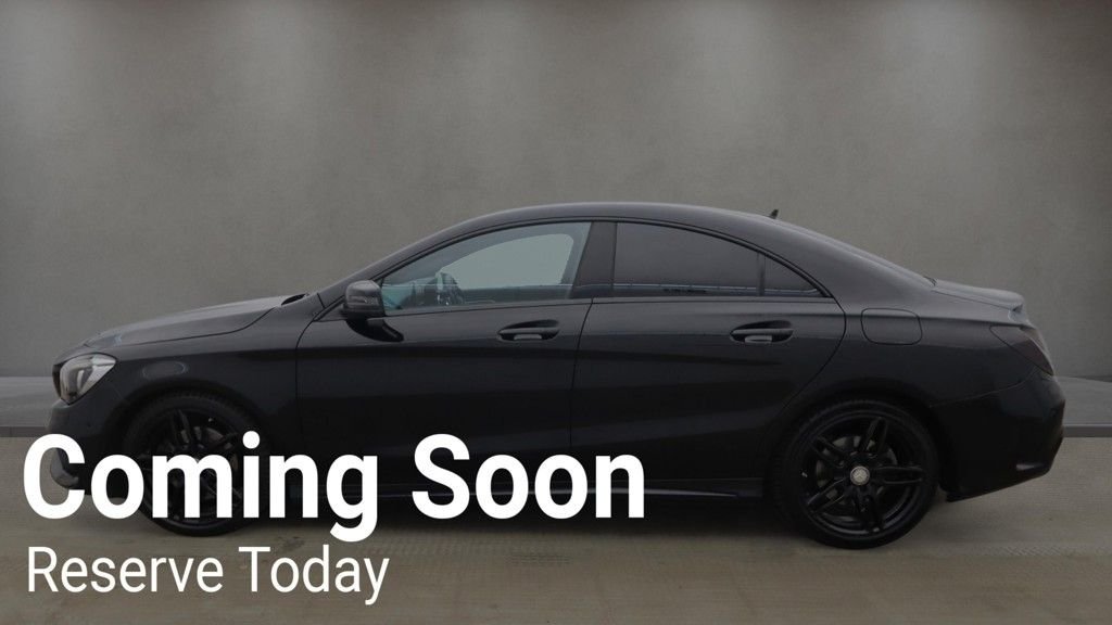 USED 2017 17 MERCEDES-BENZ CLA 2.1 CLA220d AMG Line Coupe 4dr Diesel 7G-DCT Euro 6 (s/s) (177 ps) 2 KEYS / PAN ROOF