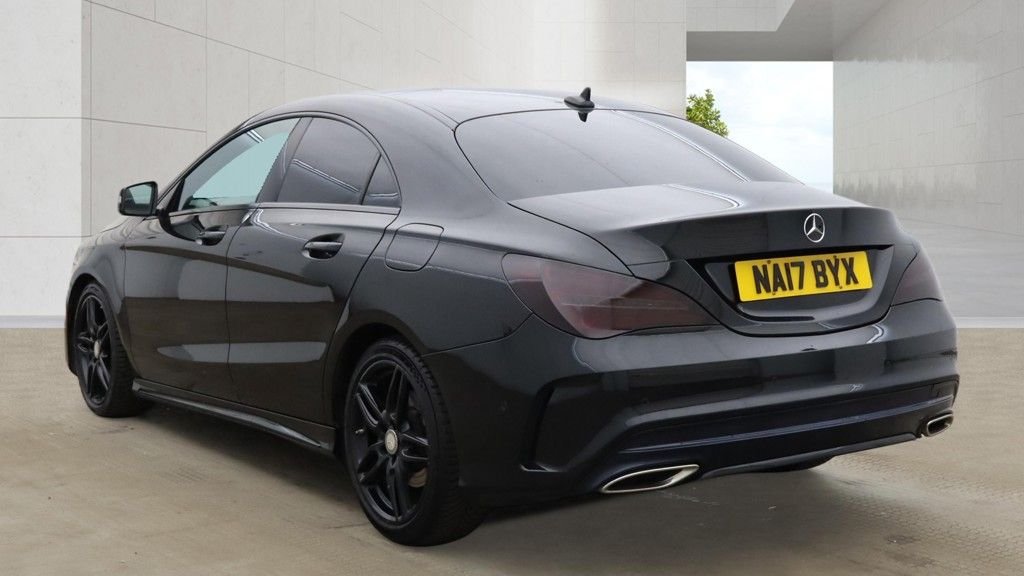 USED 2017 17 MERCEDES-BENZ CLA 2.1 CLA220d AMG Line Coupe 4dr Diesel 7G-DCT Euro 6 (s/s) (177 ps) 2 KEYS / PAN ROOF