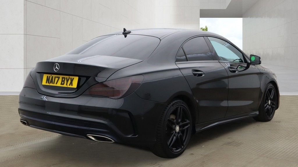 USED 2017 17 MERCEDES-BENZ CLA 2.1 CLA220d AMG Line Coupe 4dr Diesel 7G-DCT Euro 6 (s/s) (177 ps) 2 KEYS / PAN ROOF