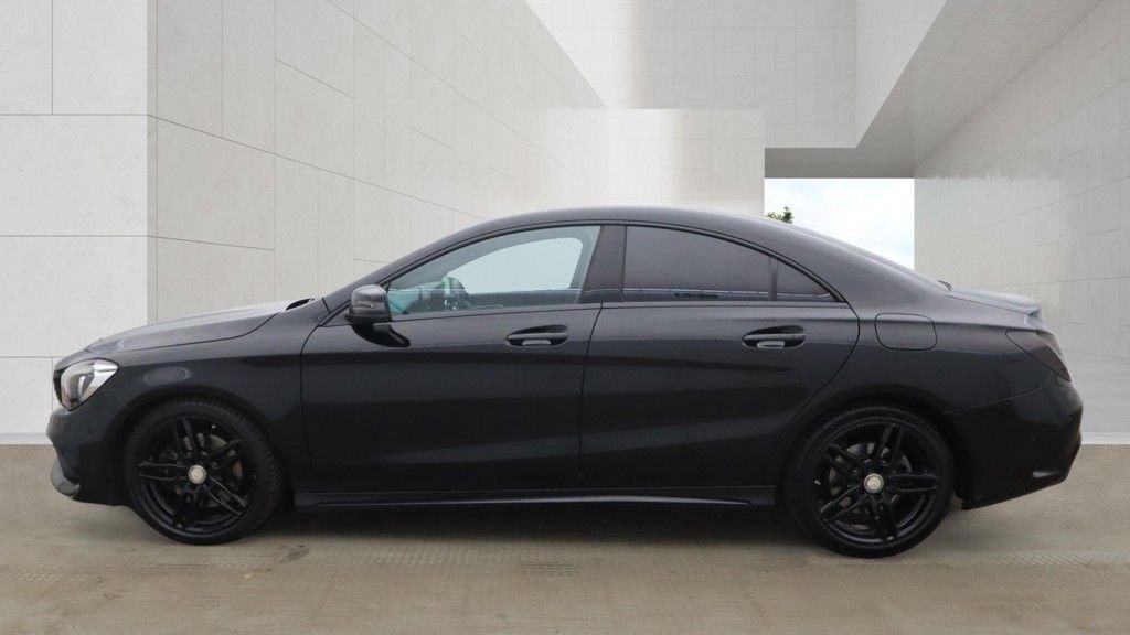 USED 2017 17 MERCEDES-BENZ CLA 2.1 CLA220d AMG Line Coupe 4dr Diesel 7G-DCT Euro 6 (s/s) (177 ps) 2 KEYS / PAN ROOF