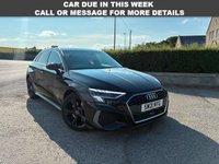 USED 2021 21 AUDI A3 1.5 TFSI 35 S line Sportback 5dr Petrol Manual Euro 6 (s/s) (150 ps) 