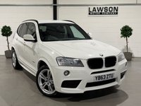USED 2014 63 BMW X3 2.0 20d M Sport SUV 5dr Diesel Auto xDrive Euro 5 (s/s) (184 ps) 
