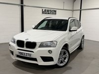 USED 2014 63 BMW X3 2.0 20d M Sport SUV 5dr Diesel Auto xDrive Euro 5 (s/s) (184 ps) 