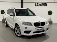 USED 2014 63 BMW X3 2.0 20d M Sport SUV 5dr Diesel Auto xDrive Euro 5 (s/s) (184 ps) 