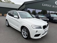 USED 2014 63 BMW X3 2.0 20d M Sport SUV 5dr Diesel Auto xDrive Euro 5 (s/s) (184 ps) 