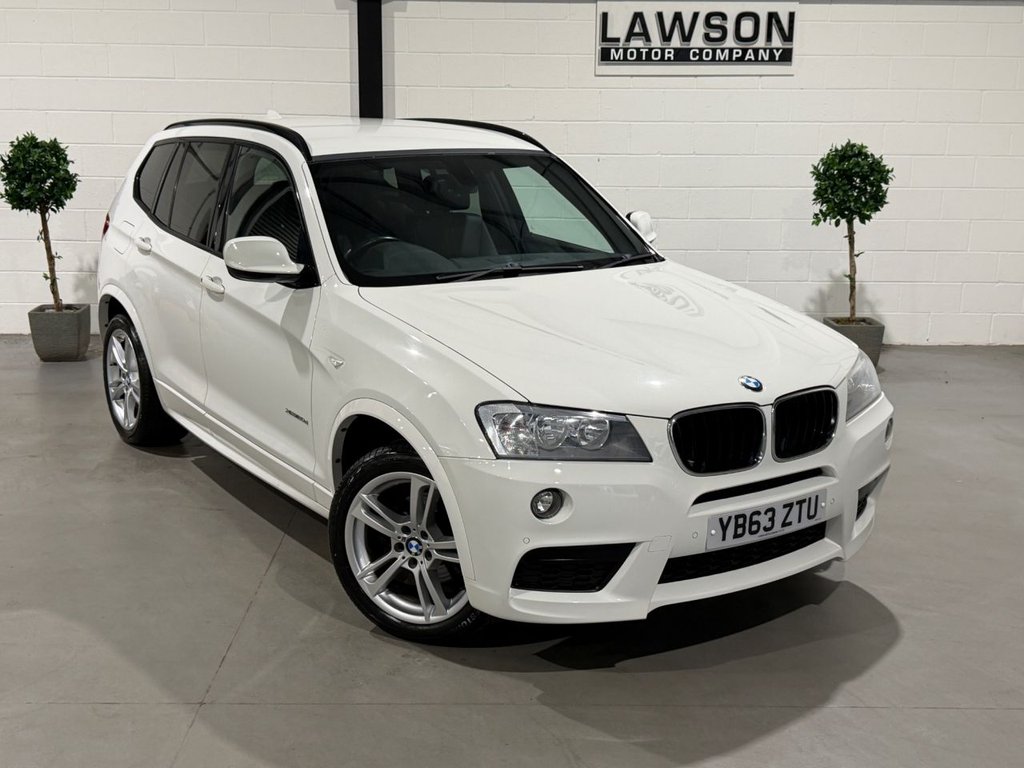 USED 2014 63 BMW X3 2.0 20d M Sport SUV 5dr Diesel Auto xDrive Euro 5 (s/s) (184 ps) 