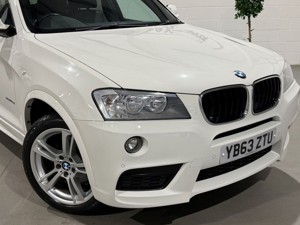 USED 2014 63 BMW X3 2.0 20d M Sport SUV 5dr Diesel Auto xDrive Euro 5 (s/s) (184 ps) 