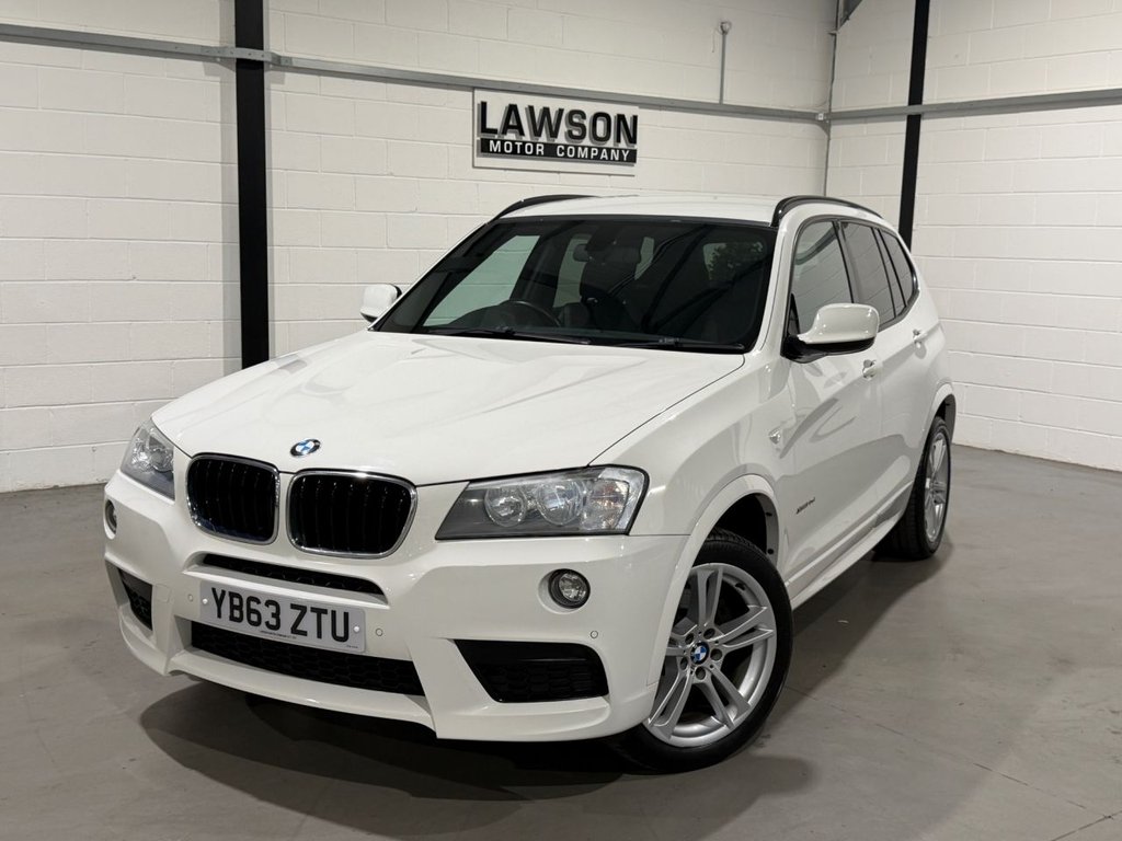 USED 2014 63 BMW X3 2.0 20d M Sport SUV 5dr Diesel Auto xDrive Euro 5 (s/s) (184 ps) 