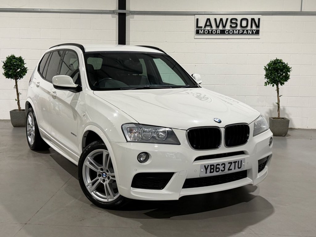 USED 2014 63 BMW X3 2.0 20d M Sport SUV 5dr Diesel Auto xDrive Euro 5 (s/s) (184 ps) 