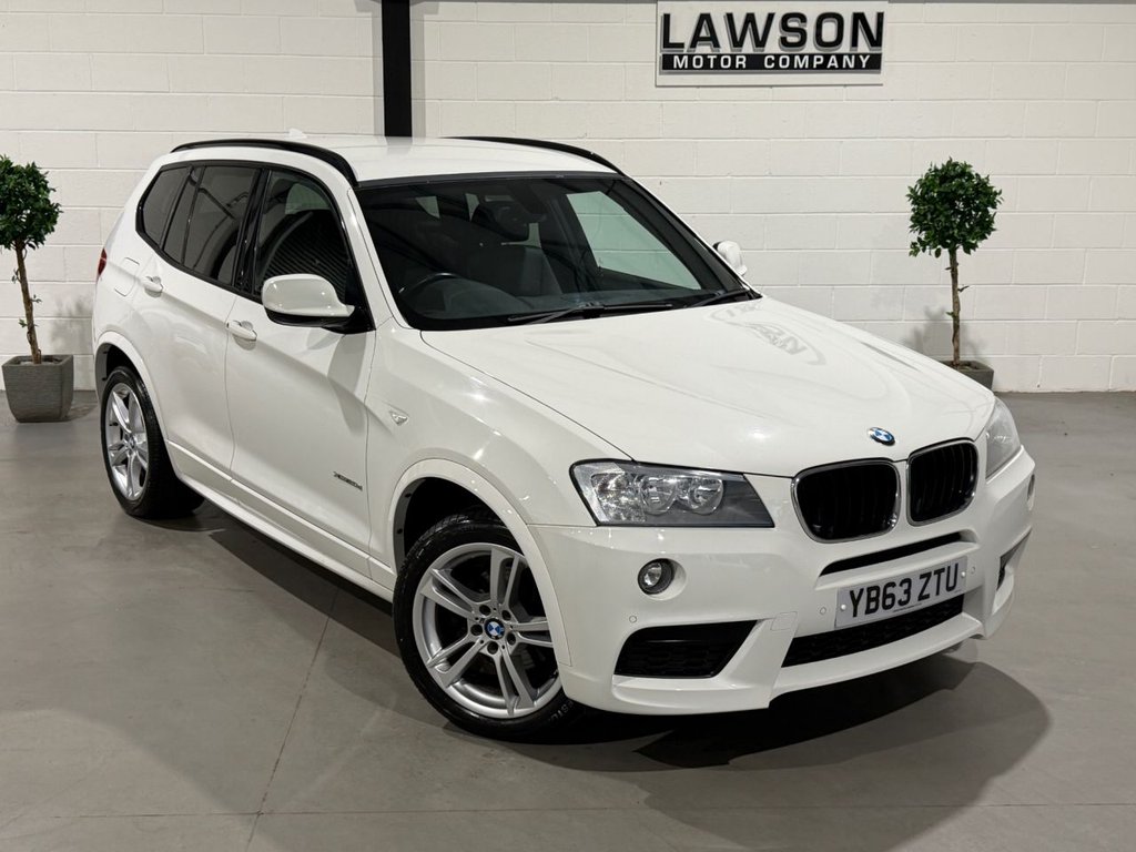 USED 2014 63 BMW X3 2.0 20d M Sport SUV 5dr Diesel Auto xDrive Euro 5 (s/s) (184 ps) 