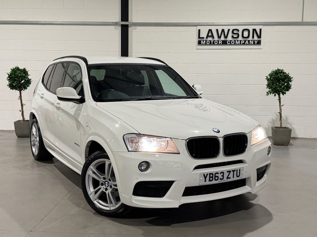 USED 2014 63 BMW X3 2.0 20d M Sport SUV 5dr Diesel Auto xDrive Euro 5 (s/s) (184 ps) 
