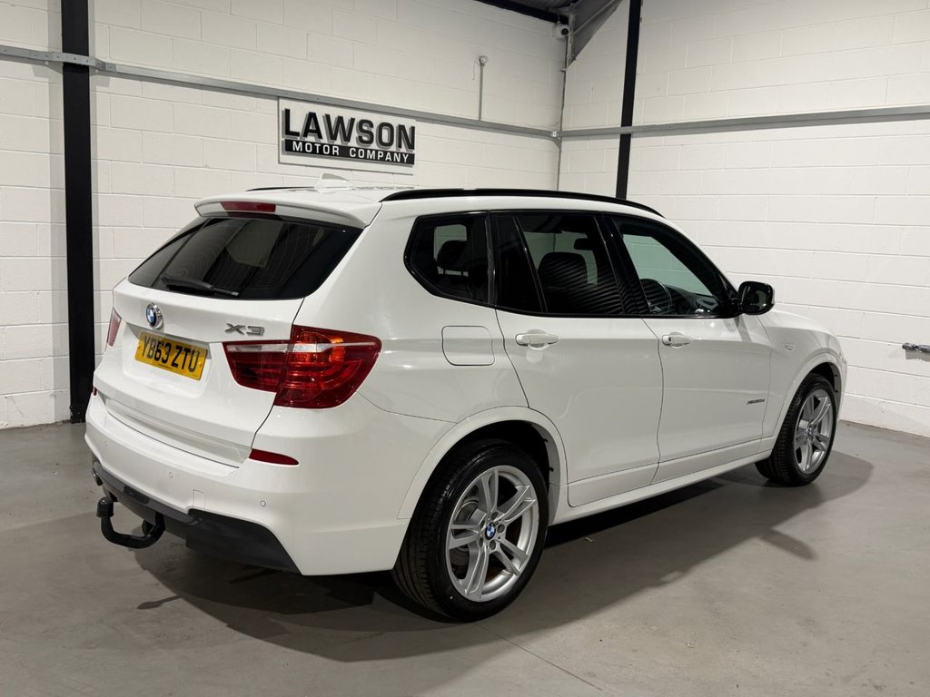 USED 2014 63 BMW X3 2.0 20d M Sport SUV 5dr Diesel Auto xDrive Euro 5 (s/s) (184 ps) 