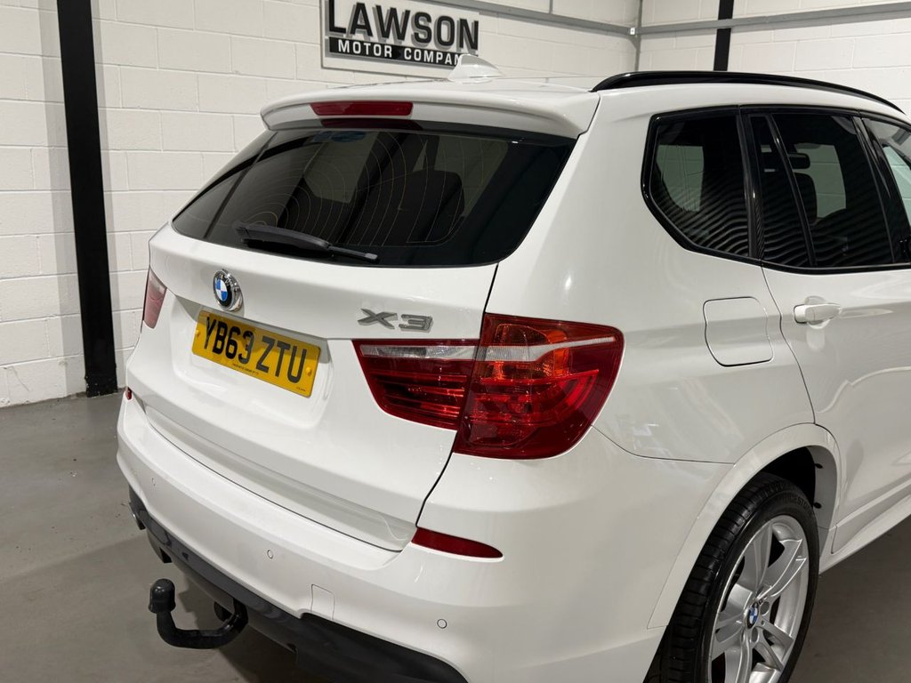 USED 2014 63 BMW X3 2.0 20d M Sport SUV 5dr Diesel Auto xDrive Euro 5 (s/s) (184 ps) 