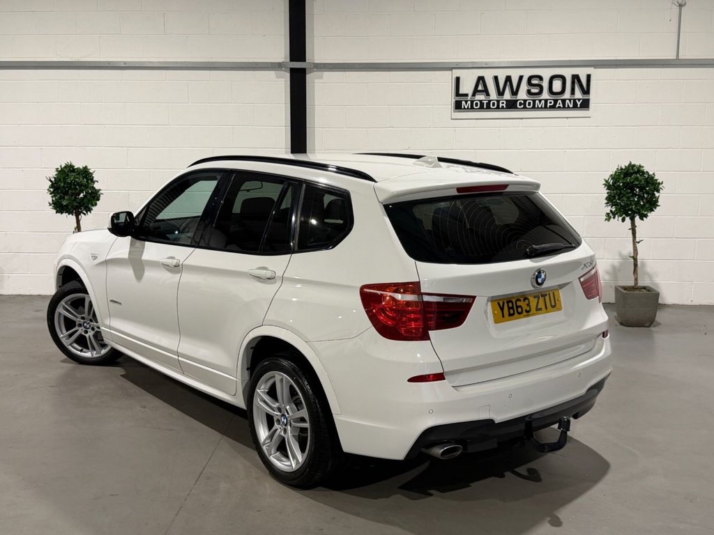USED 2014 63 BMW X3 2.0 20d M Sport SUV 5dr Diesel Auto xDrive Euro 5 (s/s) (184 ps) 