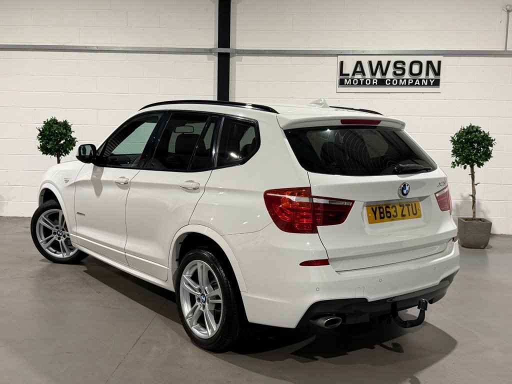 USED 2014 63 BMW X3 2.0 20d M Sport SUV 5dr Diesel Auto xDrive Euro 5 (s/s) (184 ps) 