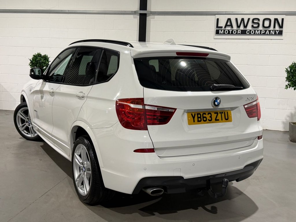 USED 2014 63 BMW X3 2.0 20d M Sport SUV 5dr Diesel Auto xDrive Euro 5 (s/s) (184 ps) 