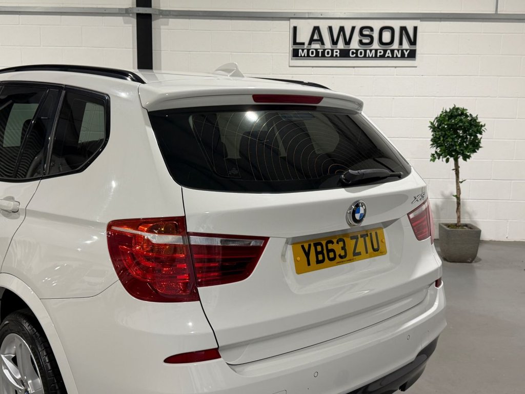 USED 2014 63 BMW X3 2.0 20d M Sport SUV 5dr Diesel Auto xDrive Euro 5 (s/s) (184 ps) 