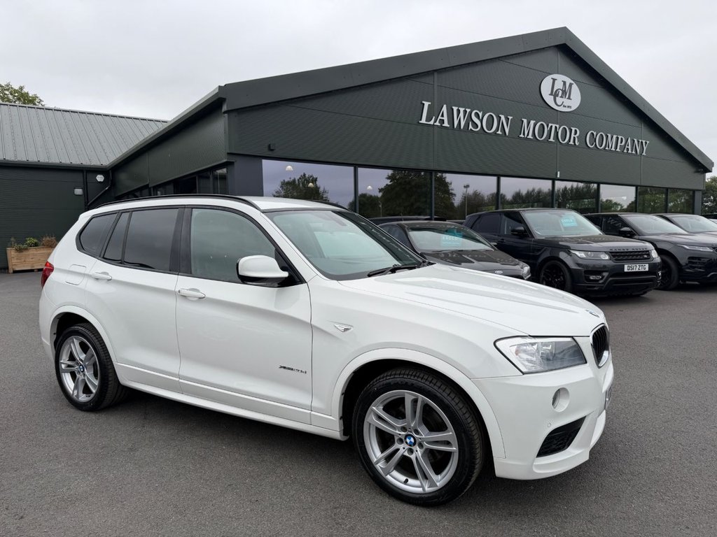 USED 2014 63 BMW X3 2.0 20d M Sport SUV 5dr Diesel Auto xDrive Euro 5 (s/s) (184 ps) 