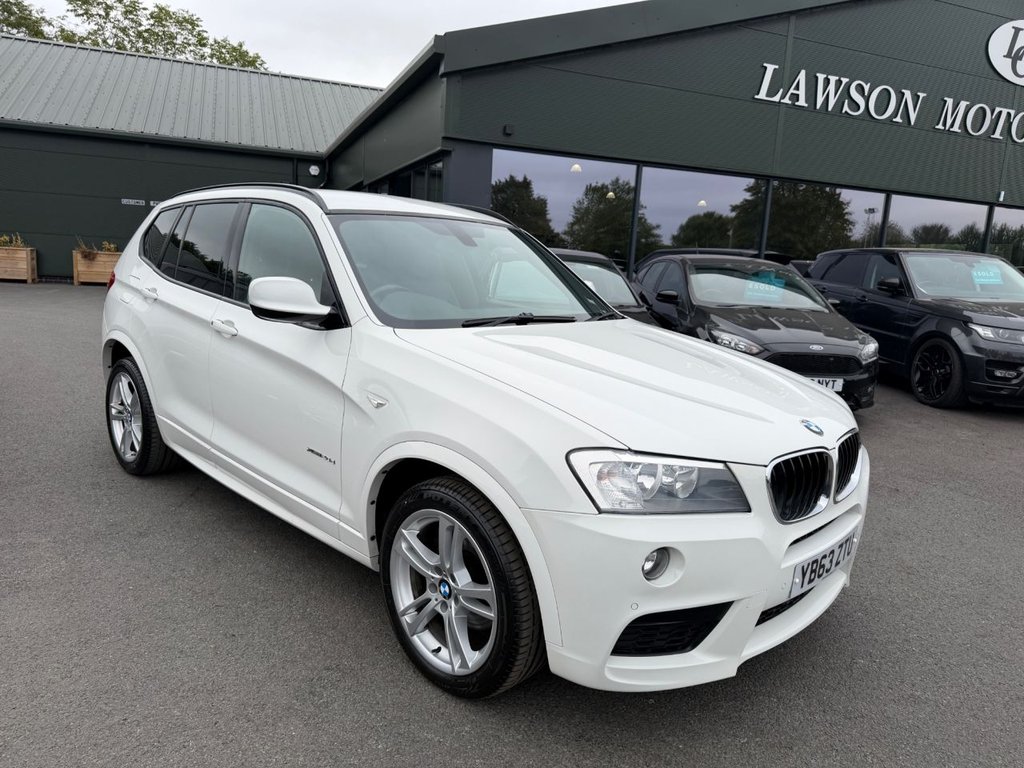 USED 2014 63 BMW X3 2.0 20d M Sport SUV 5dr Diesel Auto xDrive Euro 5 (s/s) (184 ps) 