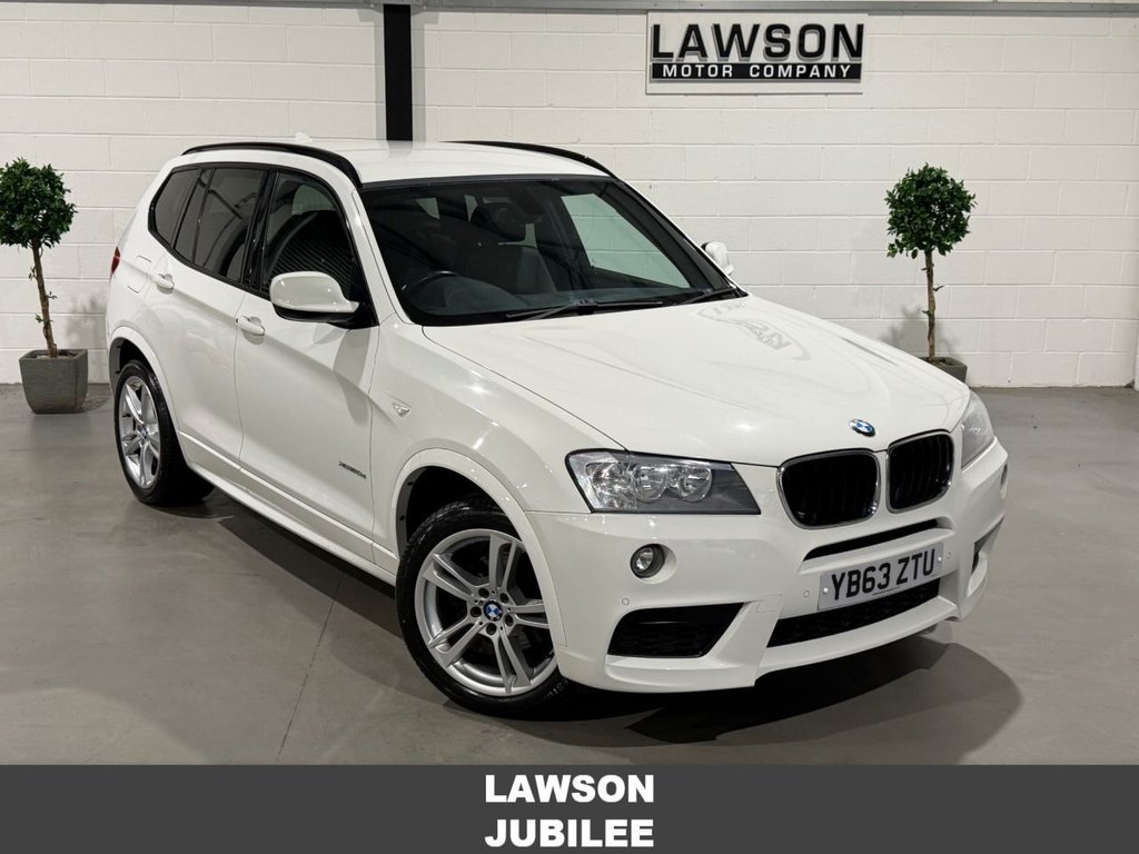 USED 2014 63 BMW X3 2.0 20d M Sport SUV 5dr Diesel Auto xDrive Euro 5 (s/s) (184 ps) 