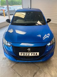 USED 2022 22 PEUGEOT E-208 50kWh GT Hatchback 5dr Electric Auto (11kW Charger) (136 ps) 