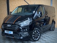 USED 2018 18 FORD TRANSIT CUSTOM 2.0 310 EcoBlue Sport Crew Van Double Cab 6dr Diesel Auto L1 H1 Euro 6 (s/s) (5 Seat) (170 ps) 