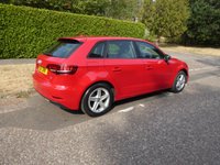 USED 2017 17 AUDI A3 1.0 TFSI SE Sportback 5dr Petrol Manual Euro 6 (s/s) (116 ps) NEW MOT, SERVICE, WARRANTY