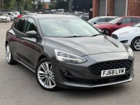 USED 2018 68 FORD FOCUS 1.0T EcoBoost Vignale Hatchback 5dr Petrol Auto Euro 6 (s/s) (125 ps) REVERSE CAM - BEST SPEC IN UK