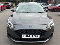 USED 2018 68 FORD FOCUS 1.0T EcoBoost Vignale Hatchback 5dr Petrol Auto Euro 6 (s/s) (125 ps) REVERSE CAM - BEST SPEC IN UK