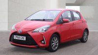 USED 2018 68 TOYOTA YARIS 1.5 VVT-h Icon Hatchback 5dr Petrol Hybrid E-CVT Euro 6 (s/s) (100 ps) FULL HISTORY+CLIMATE+ALLOYS