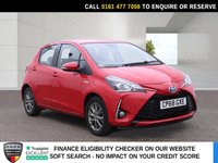 USED 2018 68 TOYOTA YARIS 1.5 VVT-h Icon Hatchback 5dr Petrol Hybrid E-CVT Euro 6 (s/s) (100 ps) FULL HISTORY+CLIMATE+ALLOYS