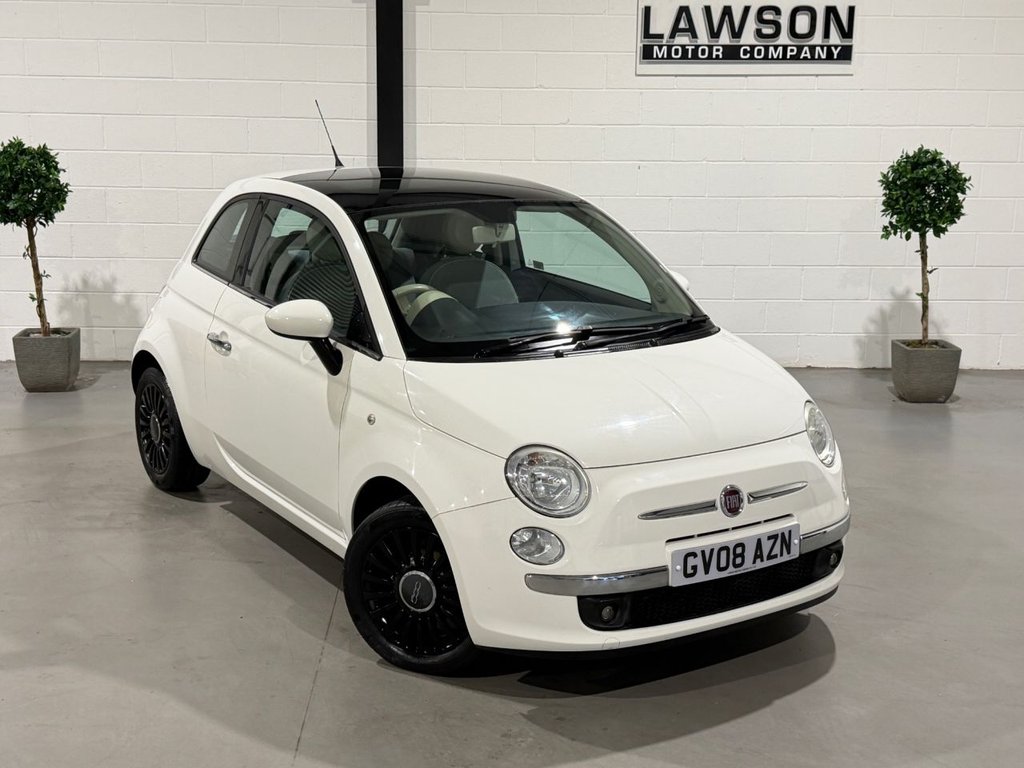 USED 2008 08 FIAT 500 1.3 MultiJet Lounge Hatchback 3dr Diesel Manual Euro 4 (75 bhp) 