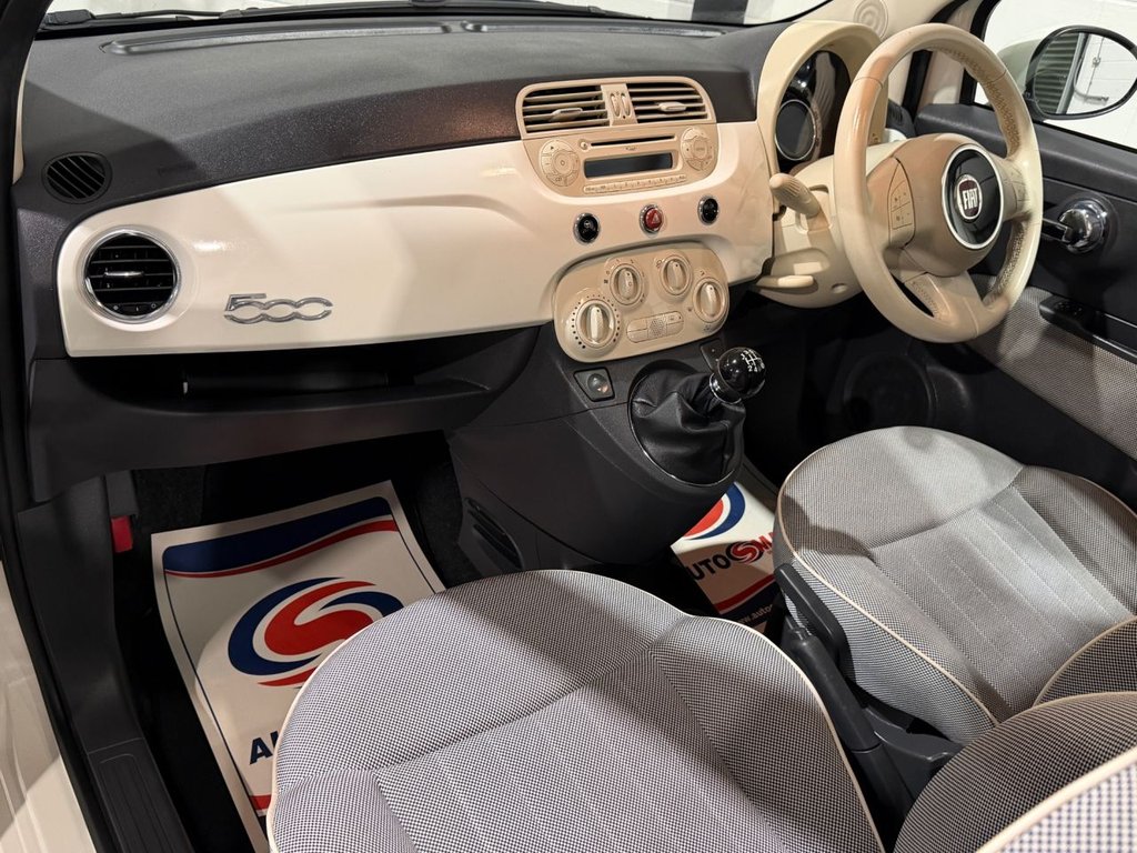 USED 2008 08 FIAT 500 1.3 MultiJet Lounge Hatchback 3dr Diesel Manual Euro 4 (75 bhp) 