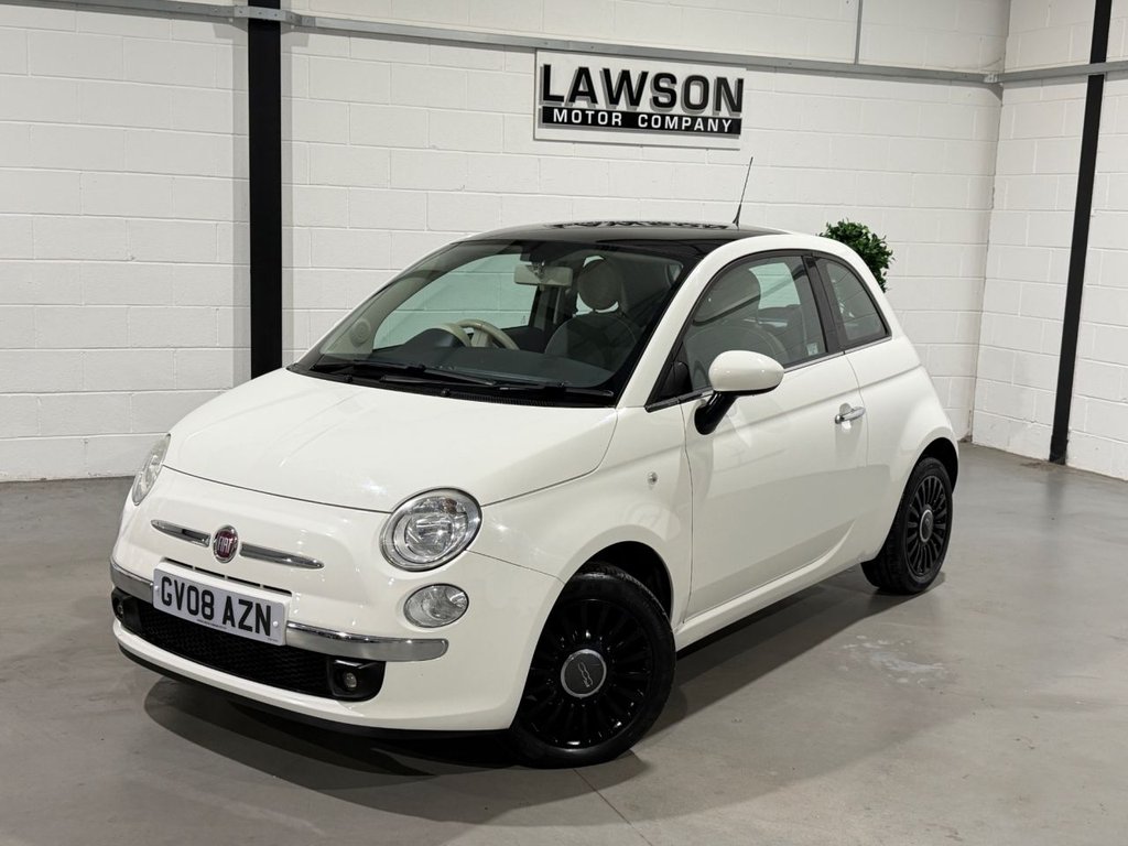 USED 2008 08 FIAT 500 1.3 MultiJet Lounge Hatchback 3dr Diesel Manual Euro 4 (75 bhp) 