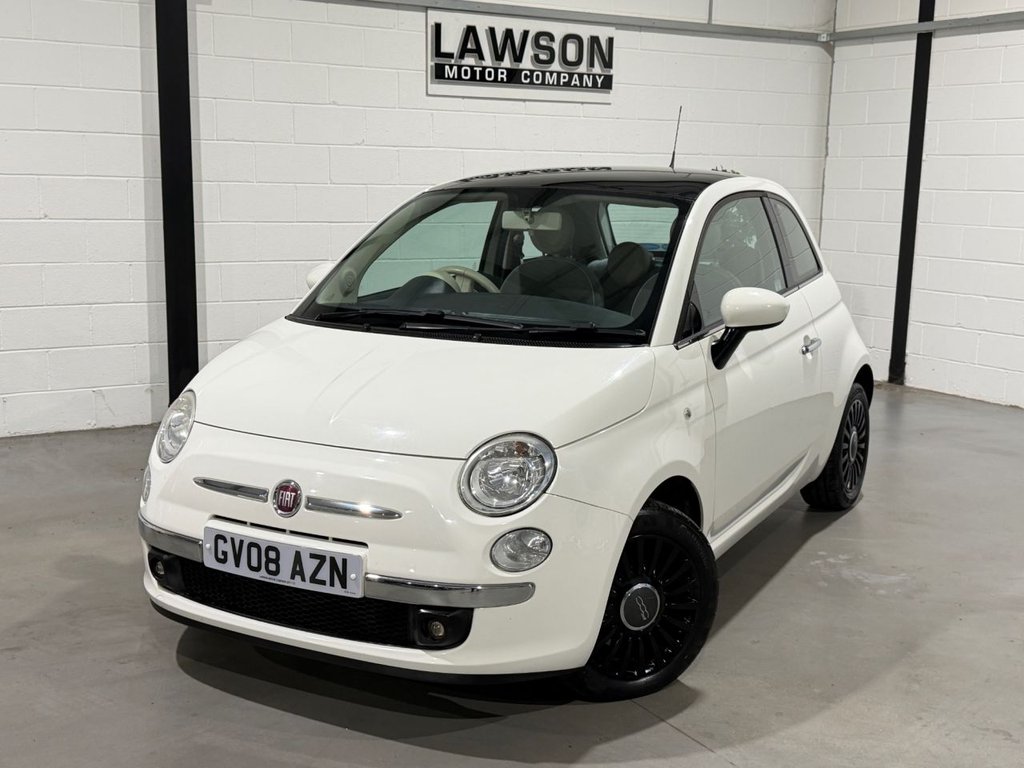 USED 2008 08 FIAT 500 1.3 MultiJet Lounge Hatchback 3dr Diesel Manual Euro 4 (75 bhp) 