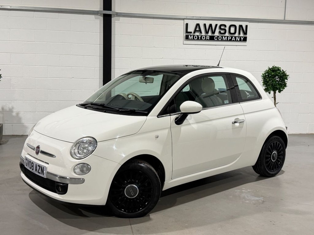 USED 2008 08 FIAT 500 1.3 MultiJet Lounge Hatchback 3dr Diesel Manual Euro 4 (75 bhp) 